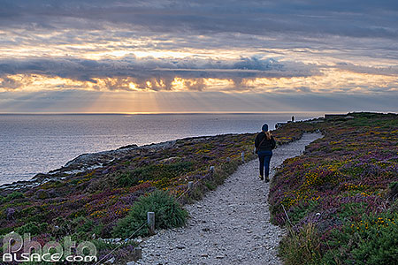 Photo : Cap de la Chèvre, Crozon, Parc naturel régional d'Armorique, Finistère (29), Bretagne, France