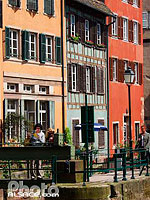 Photo : Ecluse dans le quartier de la Petite France, Strasbourg, Bas-Rhin (67), Alsace, France