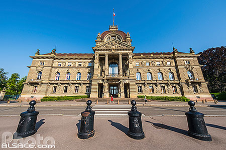 Photo : Palais du Rhin, Place de la République, Strasbourg, Bas-Rhin (67), Alsace, France