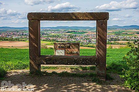 Photo : Point de vue du Geiersberg, Niedermodern, Bas-Rhin (67)