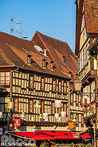 Photo : Rue du Marché, Obernai, Bas-Rhin (67)