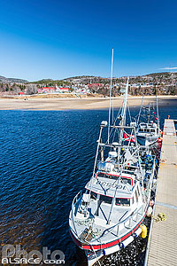 Photo : Marina de Tadoussac, Québec, Canada
