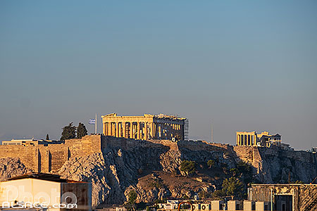 Photo : Le Parthénon sur l'Acropole d'Athènes, Grèce, Attique, Grèce