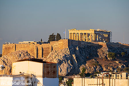 Photo : Le Parthénon sur l'Acropole d'Athènes, Grèce
