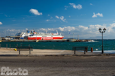 Photo : Port de Rafina, Grèce