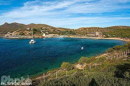 Photo : Aegeon beach hotel au cap Sounion, Grèce