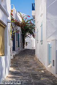 Photo : Village d'Apollonia sur l'Ile de Sifnos, Archipel des Cyclades, Grèce, Égée-Méridionale, Grèce