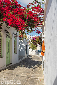 Photo : Village d'Apollonia sur l'Ile de Sifnos, Archipel des Cyclades, Grèce, Égée-Méridionale, Grèce