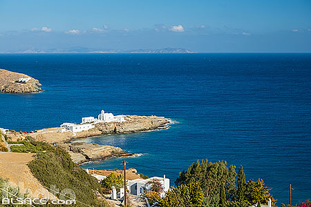 Photo : Monastère de Panagia Chrysopigi, Ile de Sifnos, Archipel des Cyclades, Grèce, Égée-Méridionale, Grèce