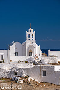 Photo : Monastère de Panagia Chrysopigi, Ile de Sifnos, Archipel des Cyclades, Grèce, Égée-Méridionale, Grèce