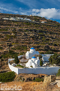 Photo : Eglise Ioannis Kalivitis, Sifnos, Archipel des Cyclades, Grèce, Égée-Méridionale, Grèce