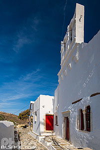 Photo : Village de Kastro, Sifnos, Archipel des Cyclades, Grèce, Égée-Méridionale, Grèce