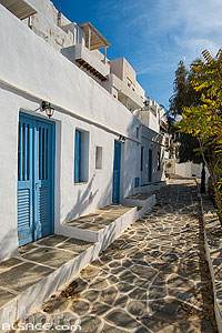 Photo : Village de Kastro, Sifnos, Archipel des Cyclades, Grèce, Égée-Méridionale, Grèce