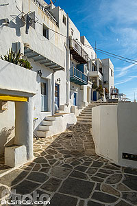 Photo : Village de Kastro, Sifnos, Archipel des Cyclades, Grèce, Égée-Méridionale, Grèce