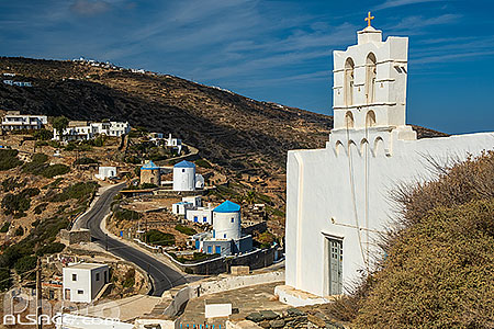 Photo : Village pittoresques de Kastro ancienne capitale de l'île de Sifnos, Archipel des Cyclades, Grèce, Égée-Méridionale, Grèce