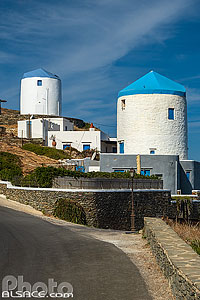 Photo : Village pittoresques de Kastro ancienne capitale de l'île de Sifnos, Archipel des Cyclades, Grèce, Égée-Méridionale, Grèce