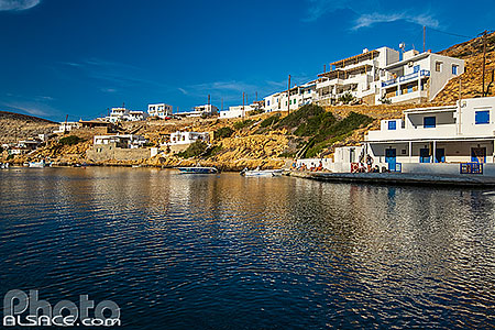 Photo : Village de pêcheurs de Cheronissos sur l'île de Sifnos, Archipel des Cyclades, Grèce, Égée-Méridionale, Grèce