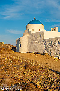 Photo : Monastère d'Agios Georgios sur l'île de Sifnos, Archipel des Cyclades, Grèce, Égée-Méridionale, Grèce