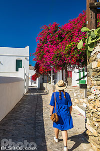 Photo : Village d'Artémonas sur l'île de Sifnos, Archipel des Cyclades, Grèce, Égée-Méridionale, Grèce