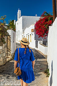 Photo : Village d'Artémonas sur l'île de Sifnos, Archipel des Cyclades, Grèce, Égée-Méridionale, Grèce