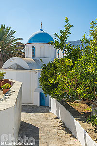 Photo : Village d'Artémonas sur l'île de Sifnos, Archipel des Cyclades, Grèce, Égée-Méridionale, Grèce