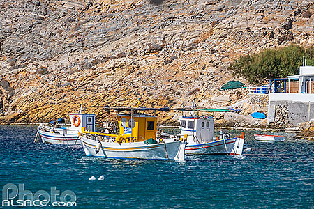 Photo : Village de pêcheurs de Cheronissos sur l'île de Sifnos, Archipel des Cyclades, Grèce