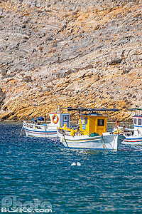 Photo : Village de pêcheurs de Cheronissos sur l'île de Sifnos, Archipel des Cyclades, Grèce