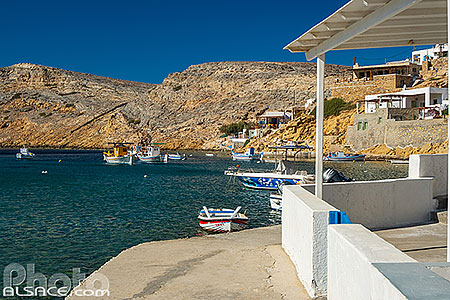 Photo : Village de pêcheurs de Cheronissos sur l'île de Sifnos, Archipel des Cyclades, Grèce, Égée-Méridionale, Grèce