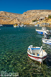 Photo : Village de pêcheurs de Cheronissos sur l'île de Sifnos, Archipel des Cyclades, Grèce
