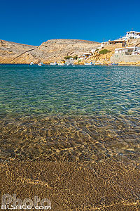 Photo : Village de pêcheurs de Cheronissos sur l'île de Sifnos, Archipel des Cyclades, Grèce, Égée-Méridionale, Grèce