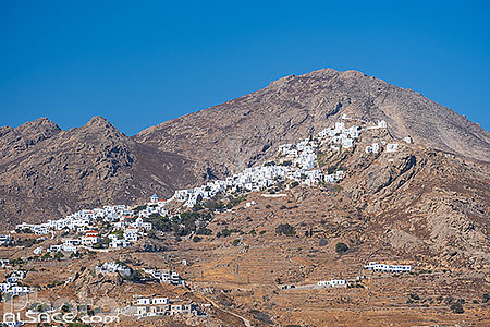 Photo : Village de Chora (ou Sérifos) sur l'île de Sérifos, Archipel des Cyclades, Grèce