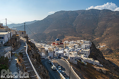 Photo : Village de Chora (ou Sérifos) sur l'île de Sérifos, Archipel des Cyclades, Grèce