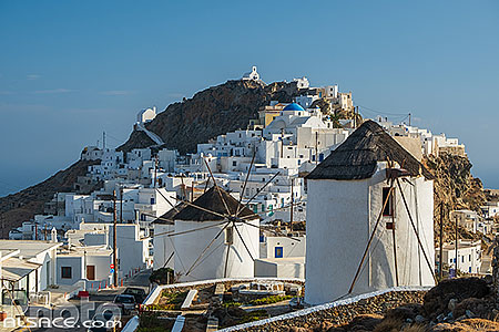 Photo : Village de Chora (ou Sérifos) sur l'île de Sérifos, Archipel des Cyclades, Grèce