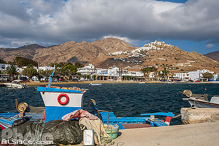 Photo : Port de Sérifos, Archipel des Cyclades, Grèce