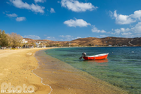 Photo : Plage de Livadi, Sérifos, Archipel des Cyclades, Grèce