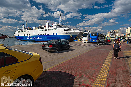 Photo : Port du Pirée, Athènes, Grèce